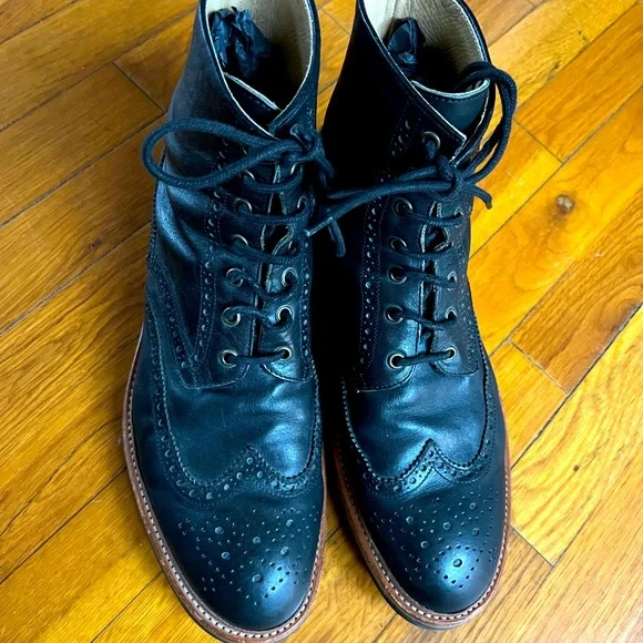 PAUL SMITH BLACK BOOTS SIZE 11 Men main image 4
